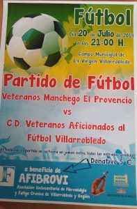 Partido de Fútbol a beneficio de AFIBROVI @ Campo de fútbol Virgen de la Caridad